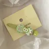 Dopamina Manzana Gato Pajarita Clip Largo para el Cabello Estilo Dulce Japonés de Alto Valor para Chicas Pinza de Pato Horquilla Accesorio para el Cabello