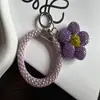 Llavero con Anillo para Colgar el Teléfono Incrustado de Diamantes, Moderno y Elegante para Mujeres, Inspirado en la Dopamina, de Nicho, Exquisito y de Gama Alta