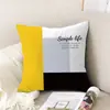 Almohada con logo personalizado a mapa promoción empresarial personalizada actividades regalo diy funda de almohada creativa exclusiva venta al por mayor