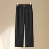 Jeans Rectos de Mamá Estilosos Pantalones Rectos Marca de Ropa para Mujeres de Mediana Edad de Gama Alta 2026 Otoño/Invierno Nuevo Estilo Versátil
