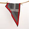 Bufanda Triangular de Algodón y Lino con Estampado Completo Nueva Vintage Primavera/Verano 2026 para Mujer, Bufanda Decorativa Versátil para el Cuello, Chal de Viaje con Protección Solar