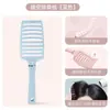 Peine de hueso elástico, alta elasticidad, diseño hueco, para alisar el cabello y prevenir enredos, adecuado para uso doméstico, cabello largo y portátil para peinar