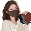 Mascarilla térmica 3D de otoño e invierno para mujer, protección ocular, a prueba de viento, resistente al frío, transpirable, con correas ajustables para las orejas, mascarilla facial para ciclismo, realza el rostro