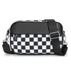 En Stock Transfronterizo Más Vendido Patrón de Tablero de Ajedrez Nuevo Bolso de Hombro Simple Bolso de Mano Cuadrado Pequeño de Moda Bolso Cruzado Antirrobo