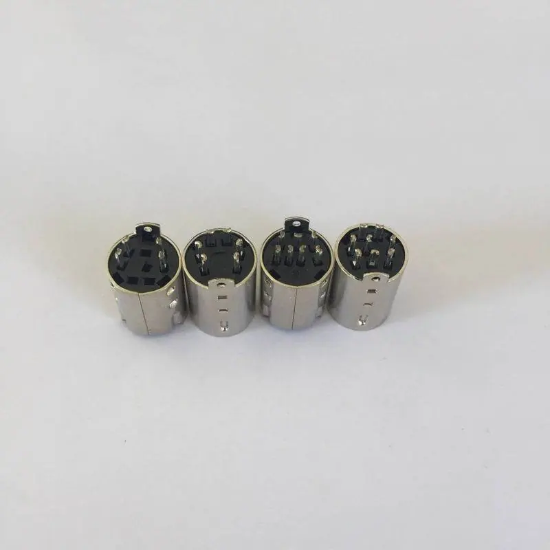 MINI DIN4-8P冲针公头