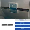 Adesivo Decorativo de Borda de Porta-Luvas de Camurça Adequado para Modificação de Interior de Carro GMC 1500 de 14-18
