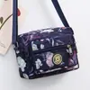 Bolsa Feminina Popular Mais Vendida, Bolsa de Tecido Floral, Bolsa Transversal de Grande Capacidade, Bolsa com Zíper Multicamadas à Prova d'Água para Mães de Meia-Idade e Idosas, Bolsa de Feira de Rua