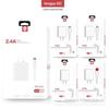 Hongguo Não. 2 carregador 2.4A cabo de dados de cabeça de carregamento rápido para Android tipo-c conjunto de carregador Apple