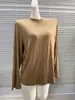 Tela mágica y confección europea y americana Jin Jie *falditas* cuello redondo manga corta holgada manga larga pantalones cortos ropa de casa