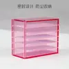 Caja de Almacenamiento para Pestañas Postizas Camelia Injertadas Caja de Almacenamiento de Pestañas de Cinco Niveles Caja de Almacenamiento para Pestañas Postizas Acrílicas Disponible en Múltiples Colores