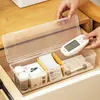 Outlet de Fábrica Caja de Almacenamiento para Glucómetro de Hospital Caja para Tiras Reactivas Caja de Manejo de Enfermería Conveniente para el Hogar con Compartimentos Gran Capacidad