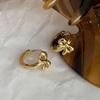 Nuevos Pendientes Sencillos de Lazo Personalizados Estilo Coreano para Mujer, Pendientes de Línea Trenzada Moda Retro, Pendientes Ins