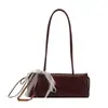 Bolso Nuevo Sencillo, Bolso Nuevo Estilo Baguette, Bolso de Hombro Versátil Nuevo para Mujer, Bolso de Brazo con Lazo