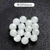 Piedra Lunar Blanca Natural Cuentas Redondas Accesorios Cuentas de Piedra Lunar Pulsera Blanca Lista para Usar Mayorista Cuentas Sueltas de Piedra Lunar