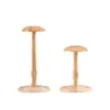 Perchero de Escritorio Perchero para Sombreros Tienda de Ropa Soporte para Sombreros de Madera Maciza Soporte Interno Soporte para Sombreros Molde para Cabeza de Ventana Set de Pelucas Estante de Exhibición