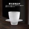 Taza de té, Taza personal para beber té, Juego de té, Vidrio martillado para invitados, Vidrio estilo japonés, Taza de maestro, Té Kung Fu
