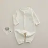 Mameluco para bebé primavera y otoño cómodo pijama de algodón puro mameluco de manga larga para recién nacido mameluco sin costuras para bebé