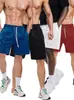 Shorts Esportivos Masculinos de Verão com Secagem Rápida e Respiráveis, Largos, Casuais, para Uso ao Ar Livre, Corrida, Treinamento, Fitness, Calças de Cinco Pontos, Calças de Basquete