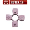Acoplamiento Pad Amortiguador Morado Anillo de Goma de Acoplamiento Octagonal Junta de Flor de Ciruelo Gr28 38 42 Estándar Ktr
