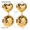 Para agradecer aos novos e antigos clientes, a Jieding oferece brincos versáteis para mulheres, estilo europeu e americano, aço inoxidável banhado a ouro 18k, atacado