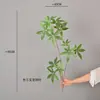 Rama Grande de Madera con Forma de Pico de Pato de Hoja de Dinero Artificial para Arreglos Decorativos en Habitaciones Modelo, B&Bs, Salas de Estar y Decoración del Hogar