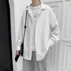 Camisa a rayas para hombre, verano 2024, nueva marca de moda de alta gama, camisa de manga larga, chaqueta informal holgada y elegante Duffy.