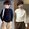 Camiseta Térmica de Forro Polar para Hombre y Niño Manga Larga Estampado de Dibujos Animados de Moda Top Camisa Cálida de Forro Polar Térmico para Niño