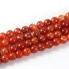 Contas Redondas de Ágata Listrada Contas Soltas Contas Redondas de Sardônica Listrada Vermelha Contas Espaçadoras Materiais para Pulseira Aliexpress