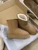 Botas de nieve grises de suela gruesa para mujer, nueva colección de invierno 2025, caña corta, que aumentan la altura, cálidas y con forro de algodón polar
