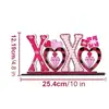 Nueva Decoración Creativa de Amor para el Día de San Valentín Decoración de Madera para el Hogar Decoraciones de Mesa para Ambiente