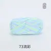 Xuefeier Algodão Penteado de Bebê 5 Fios Leite DIY Bola de Lã Grossa Material para Crochê Feito à Mão Bolsa Fio de Algodão