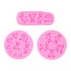Molde de Silicone Urso Ragdoll Amoroso DIY Molde para Biscoito de Urso Chocolate Fondant Assar Pingente de Cola Molde para Joias