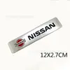 Adecuado para Calcomanía de Coche Nissan Xinqijun Xuanyi Xiaoke Teana Calcomanía Metálica Modificada Placa de Nombre de Aluminio nismo