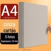Papelão Cinza Fengbo Cartão 4K DIY Pintura Manual Papelão Cinza A4 Espessado 3mm Capa Dura Papel Colorido
