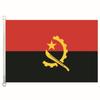 Bandera Nacional de Angola 90*150cm Celebración Característica Digital Bandera Grande Vertical