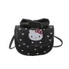Bolsa Cuadrada Pequeña de Textura de Lujo Ligero al por Mayor Bolsa para Mujer Verano 2025 Nuevo Lindo Gato Bolso de Hombro Lazo Bolso Cruzado