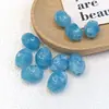 17X20mm Forma Irregular Contas Bicolores Contas com Furo Grande Contas para Fio Acessórios Novo Estilo Chinês Contas Acrílicas com Furo Grande