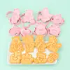 Molde para Galletas de Dibujos Animados Oso Arcoíris Simulación de Tiempo en Familia Herramienta Creativa DIY para Hornear Galletas