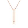 Collar urna transfronterizo OPK Europa y Estados Unidos acero inoxidable conmemorativo familiares creativo se puede abrir botella de perfume acero titanio