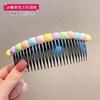 Pente Infantil Finalizador de Cabelos Quebrados Acessórios de Cabelo Meninas Pente para Cabelo Extenso Menininha Presilha de Franja Grampo de Cabelo Nuca Adorno de Cabeça