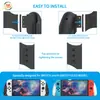 Empuñadura antideslizante especial para host JYS Switch/Switch OLED, se puede insertar en la empuñadura base