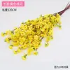 Rama de Flor de Durazno Simulada Rama de Flor de Chimonanthus Falsa Flor de Cerezo Flor de Plástico Flor Seca Piso Sala de Estar Adornos de Flores de Seda Decoración de Interiores