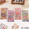 Nuevo producto: Pegatinas para Mascotas, Troqueladas Transparentes, No Necesitan Cortarse, Patrones de Bocadillos de Dibujos Animados, Materiales para Decoración de Diarios