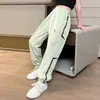 Pantalones para niñas, pantalones de verano finos para niños anti-mosquitos de secado rápido, pantalones deportivos casuales transpirables para niños, pantalones largos holgados para niñas