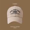 Nueva gorra de béisbol con letras bordadas para mujer, de primavera y verano, con parte superior rígida, moda coreana 1989, gorra con visera para el sol para hombre