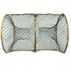 Cesta de pesca canasta de flores jaula para carpa jaula para pez negro jaula para tortuga red de pesca herramienta de pesca plegable automática jaula de flores azules para peces