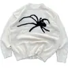 Estilo Universitario Americano Estilo Literario y Artístico Ropa de Punto Relajada Perezosa Araña Moderna Estampada Ropa de Punto Cálida