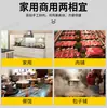 Picadora de carne de acero inoxidable estilo taiwanés Xuzhong, picadora de carne automática multifuncional comercial para carne fresca, carne congelada y verduras
