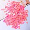 Lentejuelas de flor de ciruelo de 7 mm de colores variados, accesorios hechos a mano para bricolaje, decoración de bolsos de ropa, material de relleno de pegamento con gotas de arena movediza