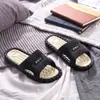 Zapatillas de Verano para el Hogar Estilo Coreano para Mujer Sandalias de PVC Antideslizantes Casuales Zapatillas para Pareja Suela Suave para Masaje Zapatillas de Baño para Mujer